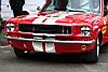apr&eacute;s la course; Ford Mustang