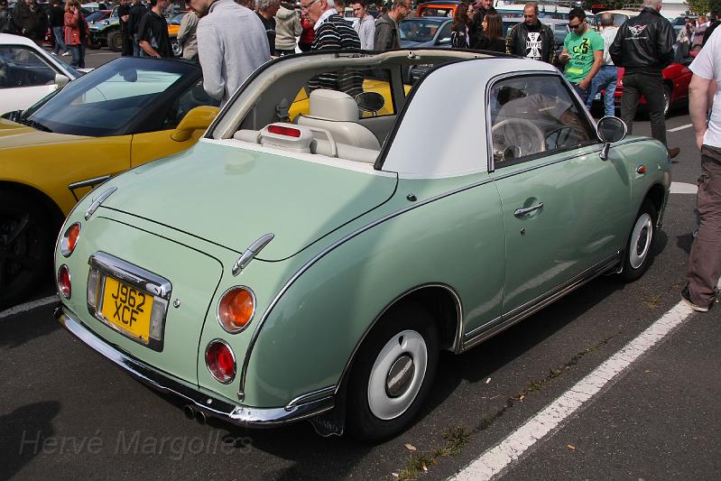 IMG_0045.JPG - La Nissan Figaro petit coupé deux places découvrable, inspirée de la Panhard Junior de 1951